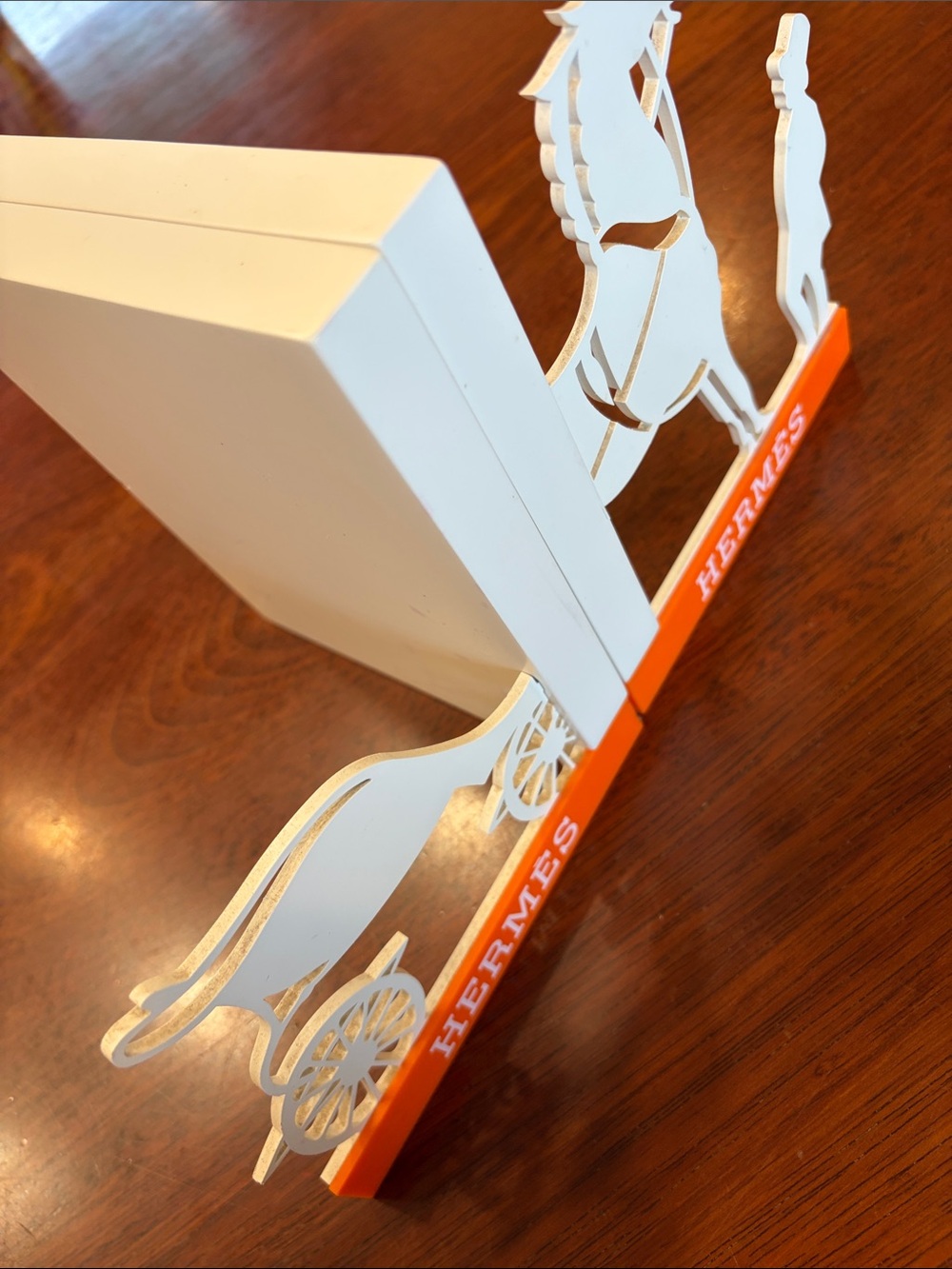 Hand made  inspired book end set